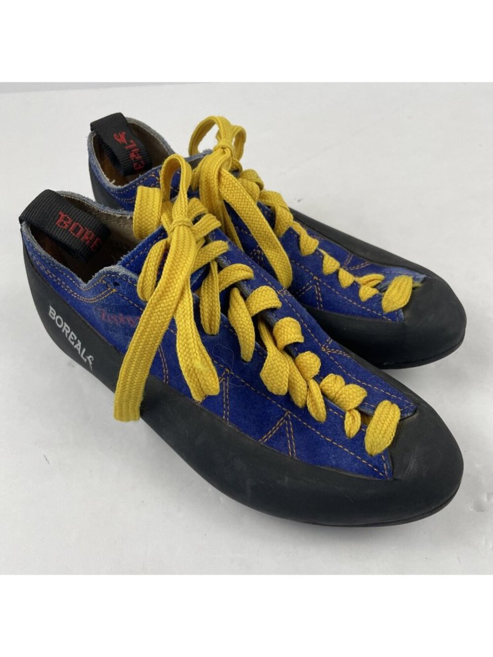 Boreal Zephyr Rock Climbing Shoes US 6.5/UK 5.5/EUR 37.75 Fusion S2 Blue Yellow